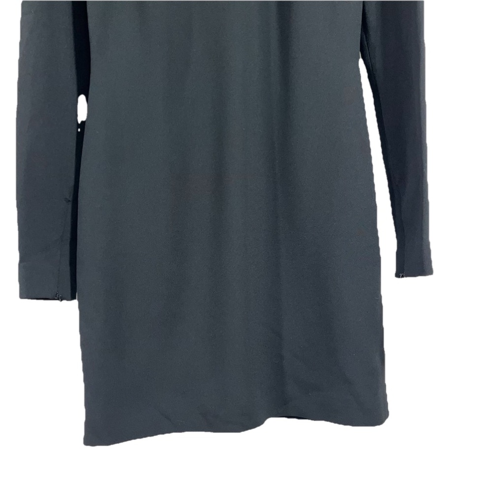 STELLA MCCARTNEY Isabela Chain Trim Mini Dress Black IT42 US6 Cocktail Evening - Picture 8 of 16